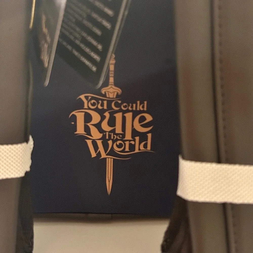 Loungefly Lord of the Rings The War of the Rohirrim Mini Backpack Navy Blue NWT
